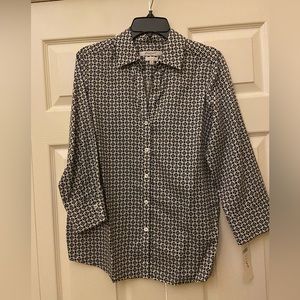 NWT Foxcroft 3/4 sleeve